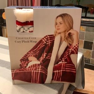 Charter Club Cozy Plush Wrap